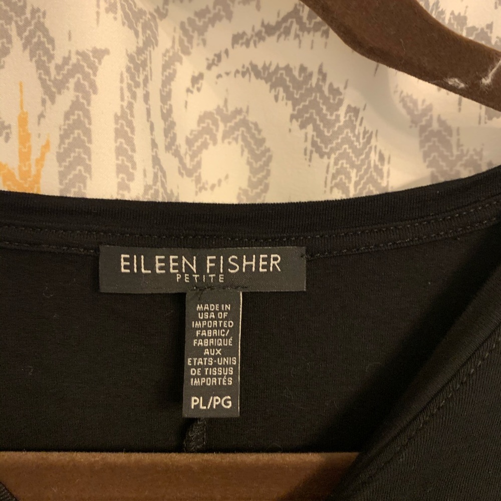 Eileen Fisher jersey dress.